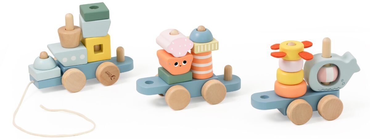 Medinis vandenyno traukinukas-rūšiuoklis 28 dalių – Paveikslėlis 3