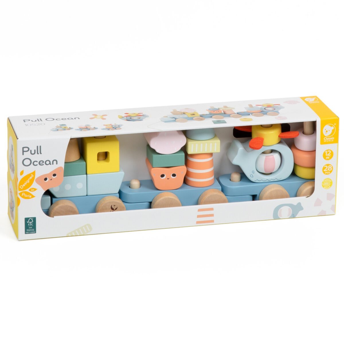 Medinis vandenyno traukinukas-rūšiuoklis 28 dalių – Paveikslėlis 10