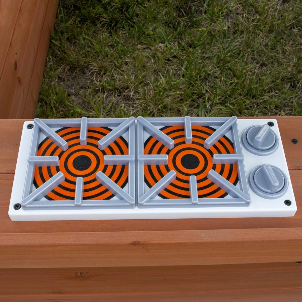 Medinis žaidimų namelis vaikams su virtuvėle – Paveikslėlis 11