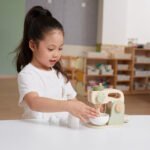 Medinis žalias virtuvinis maišytuvas su priedais – Paveikslėlis 3