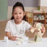 Medinis žalias virtuvinis maišytuvas su priedais – Paveikslėlis 6