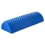 Mėlynas pusapvalis masažo volelis su spygliukais