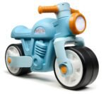 Retro paspiriamas motociklas tyliais ratais 1+