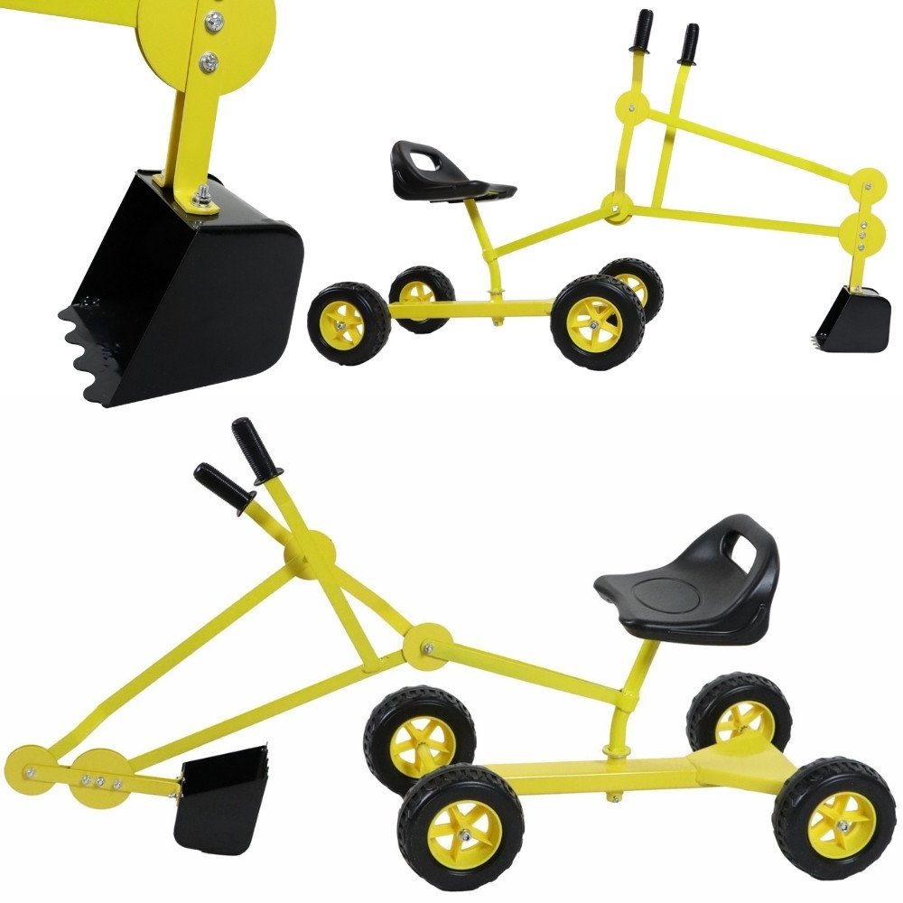 Metalinis smėlio ekskavatorius su 360° pasukama sėdyne