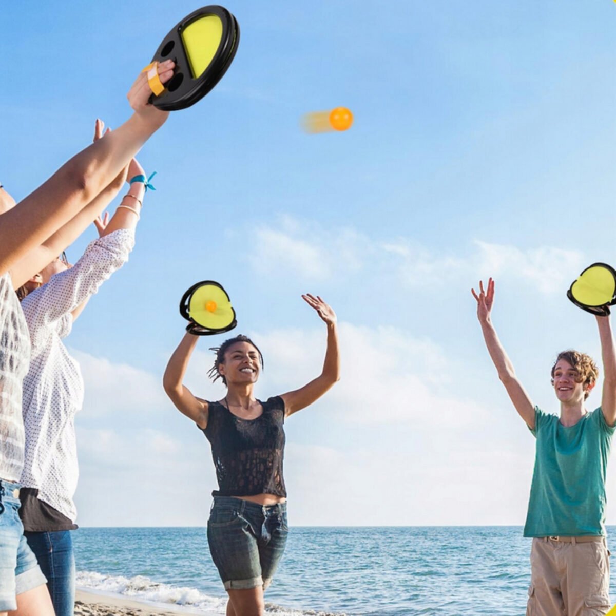 Mėtymo ir gaudymo žaidimas su gaudyklėmis dviese – Paveikslėlis 2