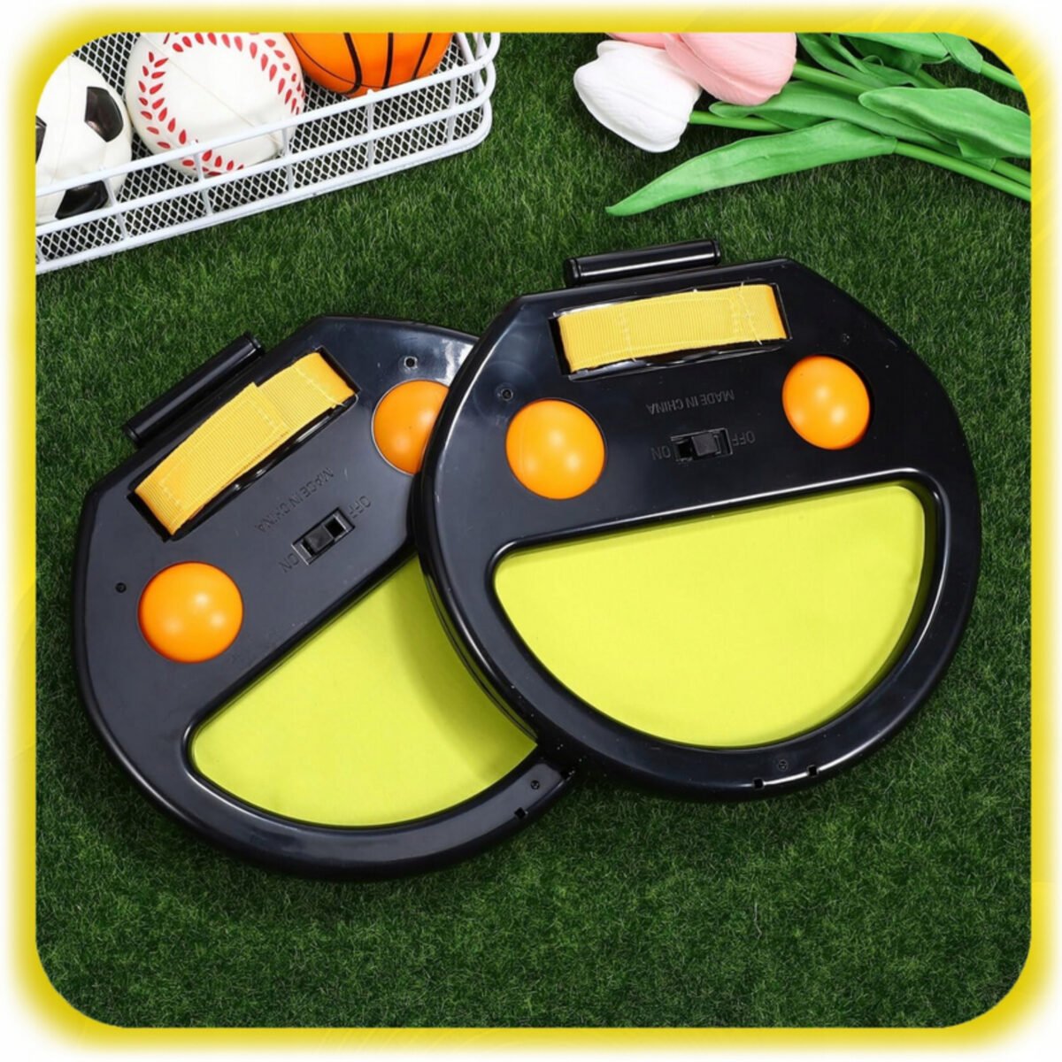 Mėtymo ir gaudymo žaidimas su gaudyklėmis dviese – Paveikslėlis 3