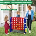 Milžiniškas strateginis žaidimas vaikams 4-in-1 (Raudona) – Paveikslėlis 4