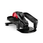 Mini elipsinis treniruoklis su reguliuojamu magnetiniu pasipriešinimu ir LCD monitoriumi (Juoda)