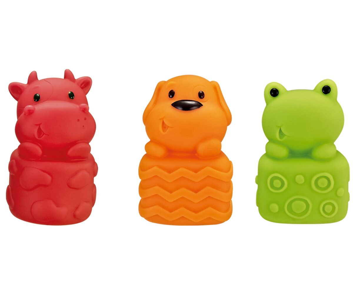 Minkšti guminiai gyvūnėliai vandens žaidimams su sensoriniais iškilimais, 6 vnt. – Paveikslėlis 8