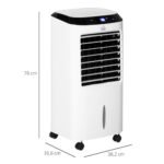 Mobilus 4-in-1 oro aušintuvas su 10 l vandens talpa