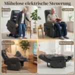 Mobilus elektrinis atlošiamasis krėslas su atsistojimo funkcija – Paveikslėlis 4