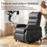 Mobilus elektrinis atlošiamasis krėslas su atsistojimo funkcija – Paveikslėlis 8