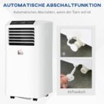 Mobilus buitinis oro kondicionierius 3 viename, 9000 BTU – Paveikslėlis 6