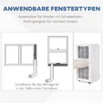 Mobilus buitinis oro kondicionierius 3 viename, 9000 BTU – Paveikslėlis 8