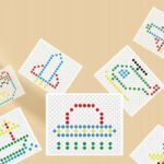 Montesori magnetinė dinozaurų lenta raštams – Paveikslėlis 6