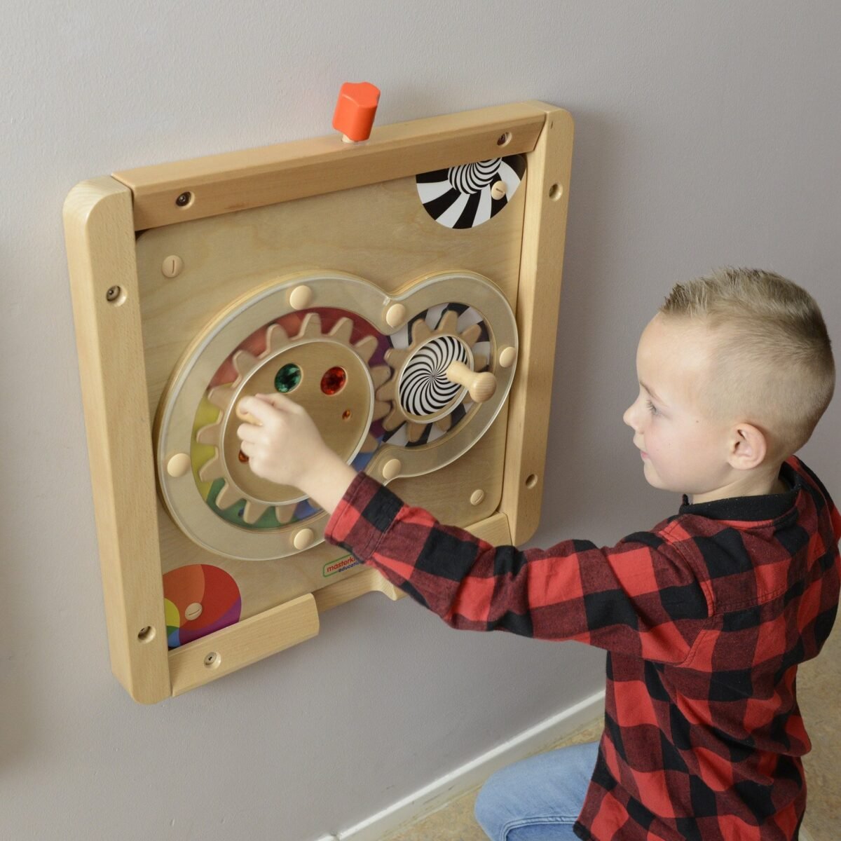 Montessori edukacinė rankų koordinacijos lavinimo lenta – Paveikslėlis 4