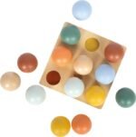 Montessori spalvų pažinimo žaidimas