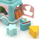 Muzikinė mašinėlė-rūšiuoklė su cimbolais žalia – Paveikslėlis 4