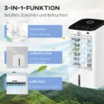 Oro vėsintuvas 3-in-1 su laikmačiu ir osciliacija – Paveikslėlis 5