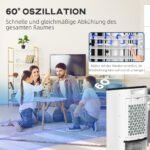 Oro vėsintuvas 3-in-1 su laikmačiu ir osciliacija – Paveikslėlis 8