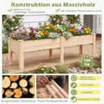 Paaukštinta eglės medžio lysvė su dviem sodinimo skyriais (Natūrali) – Paveikslėlis 3