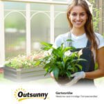 Pakelta lysvė su atviru dugnu, atspari orams, 240 x 60 x 30 cm – Paveikslėlis 9