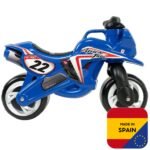 Paspiriamas motocikliukas vaikui su plačiais ratais – Paveikslėlis 4