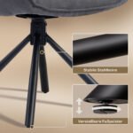 Pasukamos valgomojo kėdės su porankiais ir minkštais apmušalais 2 vnt. – Paveikslėlis 7