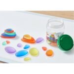 Permatomi lavinamieji akmenėliai šviesos stalui – Paveikslėlis 2