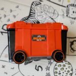 Plastikinės mobilios dirbtuvės-lagaminas 2in1 su 65 įrankiais – Paveikslėlis 4