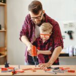 Plastikinės mobilios dirbtuvės-lagaminas 2in1 su 65 įrankiais – Paveikslėlis 5