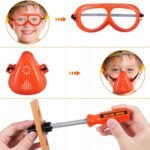 Plastikinės mobilios dirbtuvės-lagaminas 2in1 su 65 įrankiais – Paveikslėlis 6