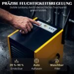 Pramoninis oro sausintuvas 70 l/parą su ratukais – Paveikslėlis 6