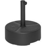 Pripildomas skėčio stovas iš HDPE iki 20 kg