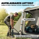 Pripučiama kempingo 2-4 asmenų palapinė greitam pastatymui – Paveikslėlis 4
