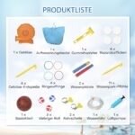 Pripučiamas 8 viename ryklio dizaino žaidimų parkas su pūstuvu