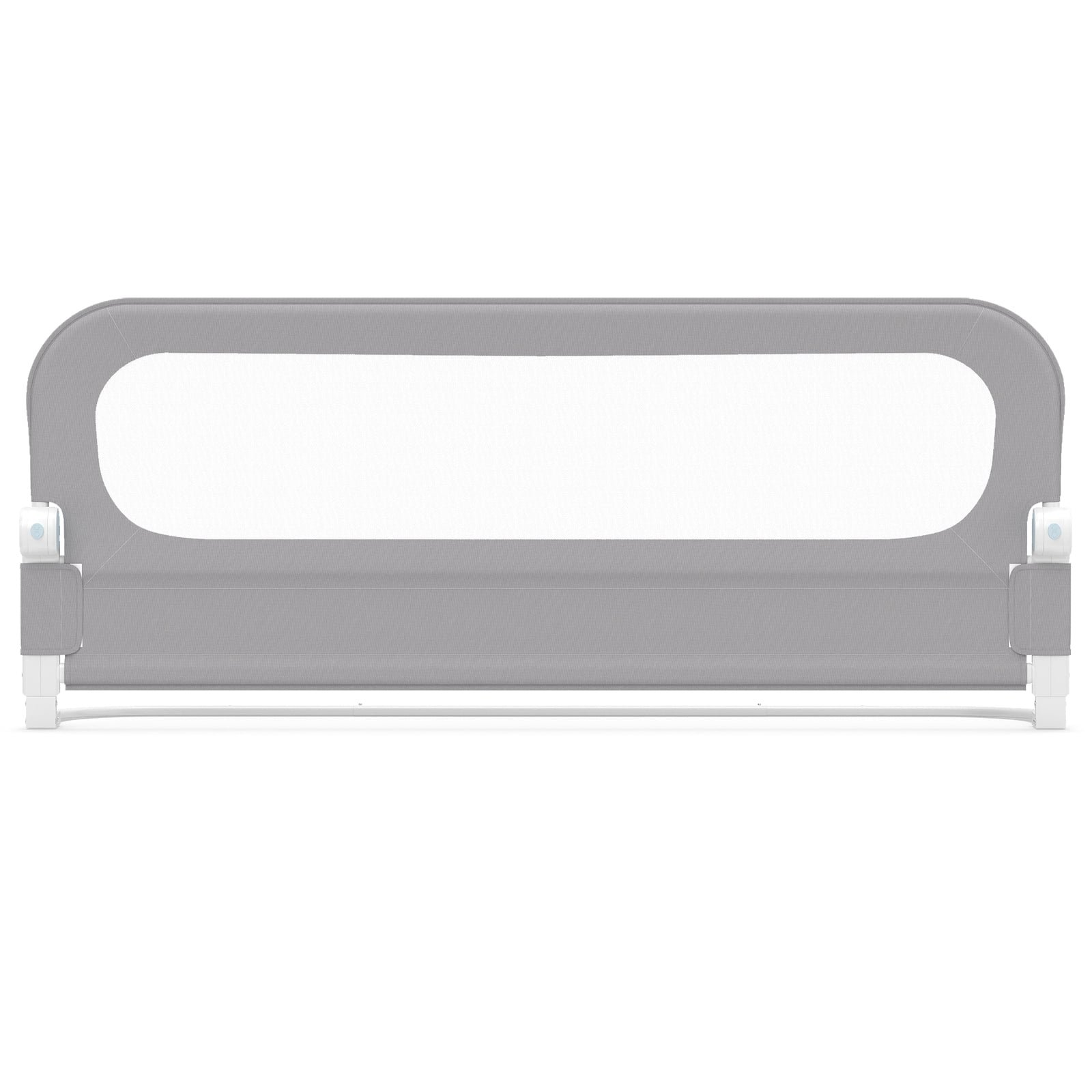 Reguliuojama ir atlenkiama lovos apsauga mažyliams 148 cm (Pilka)