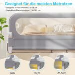 Reguliuojama ir atlenkiama lovos apsauga mažyliams (Pilka)