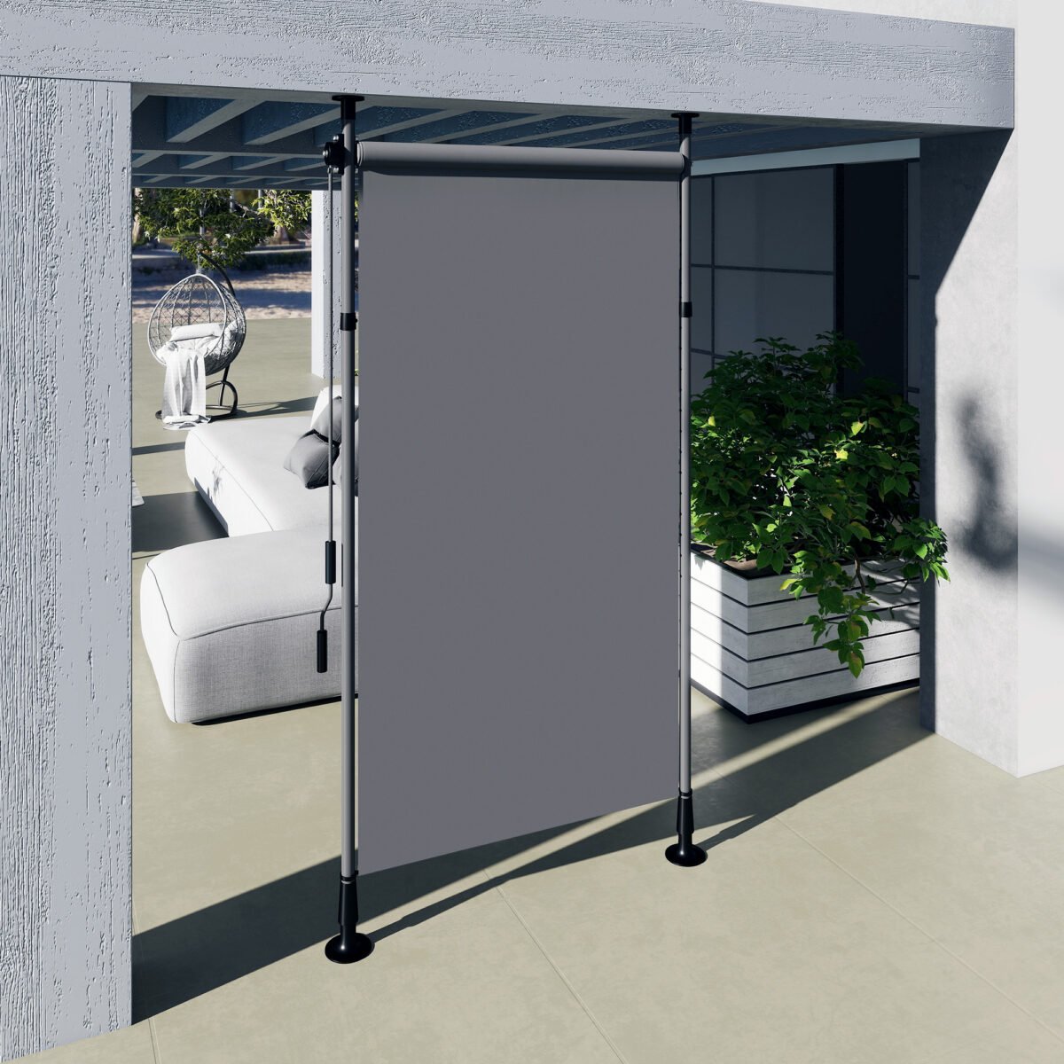 Reguliuojamo aukščio laisvai pastatoma markizė, montuojama be gręžimo – Paveikslėlis 8