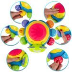 Ropojantis edukacinis žaislas boružėlė su gyvūnų garsais ir šviesomis – Paveikslėlis 7