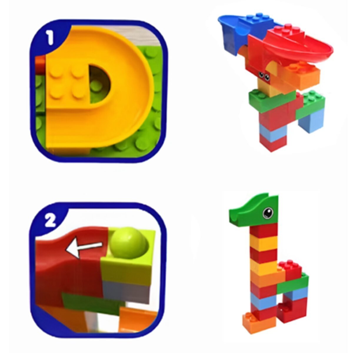 Rutuliukų trasos konstravimo rinkinys 340 dalių – Paveikslėlis 12