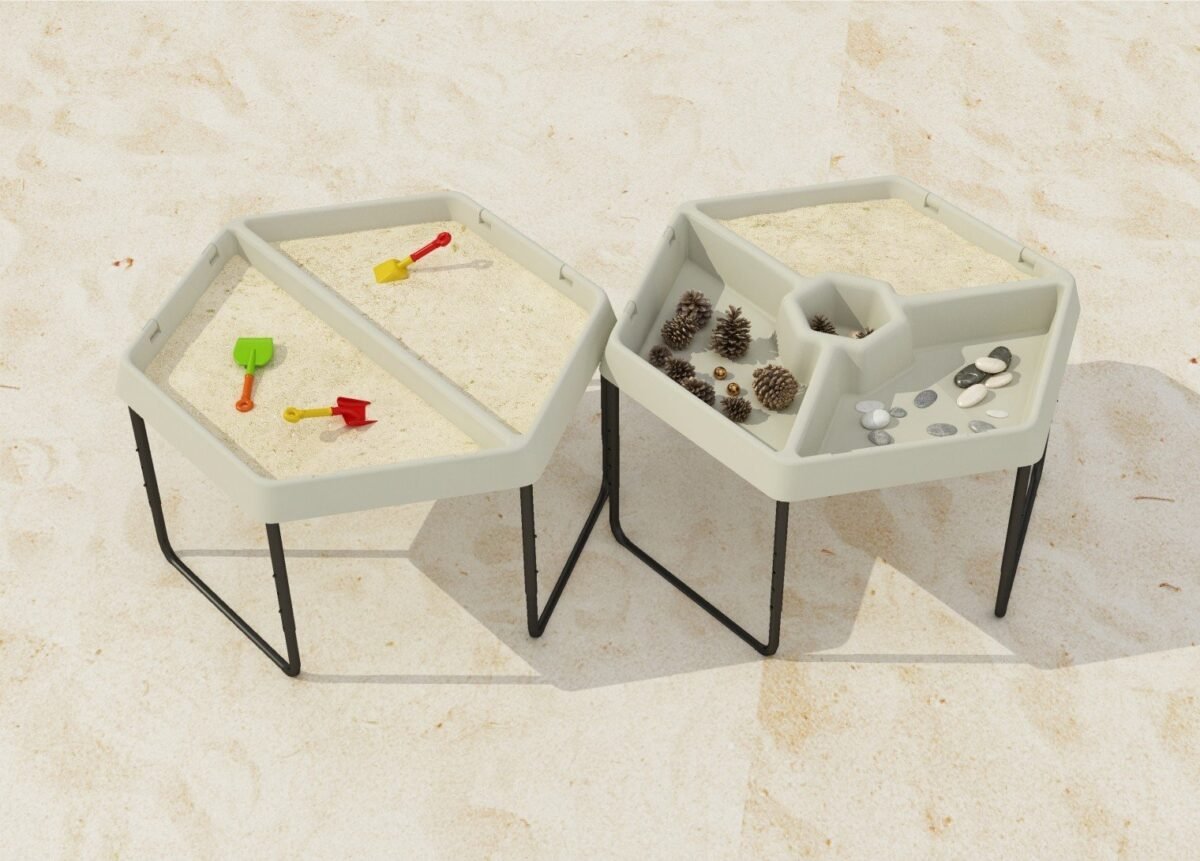 Smėlio ir vandens žaidimų staliukas su reguliuojamu stovu – Paveikslėlis 2