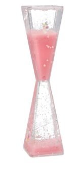 Skystas smėlio laikrodis 3D Vienaragis