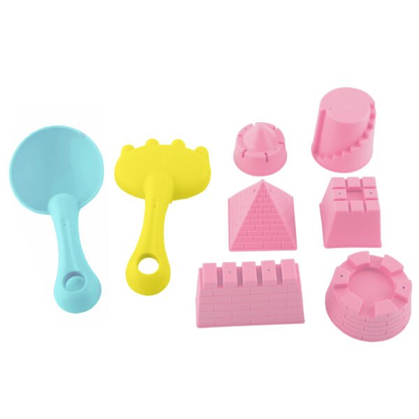 Smėlio žaislų rinkinys su formelėmis
