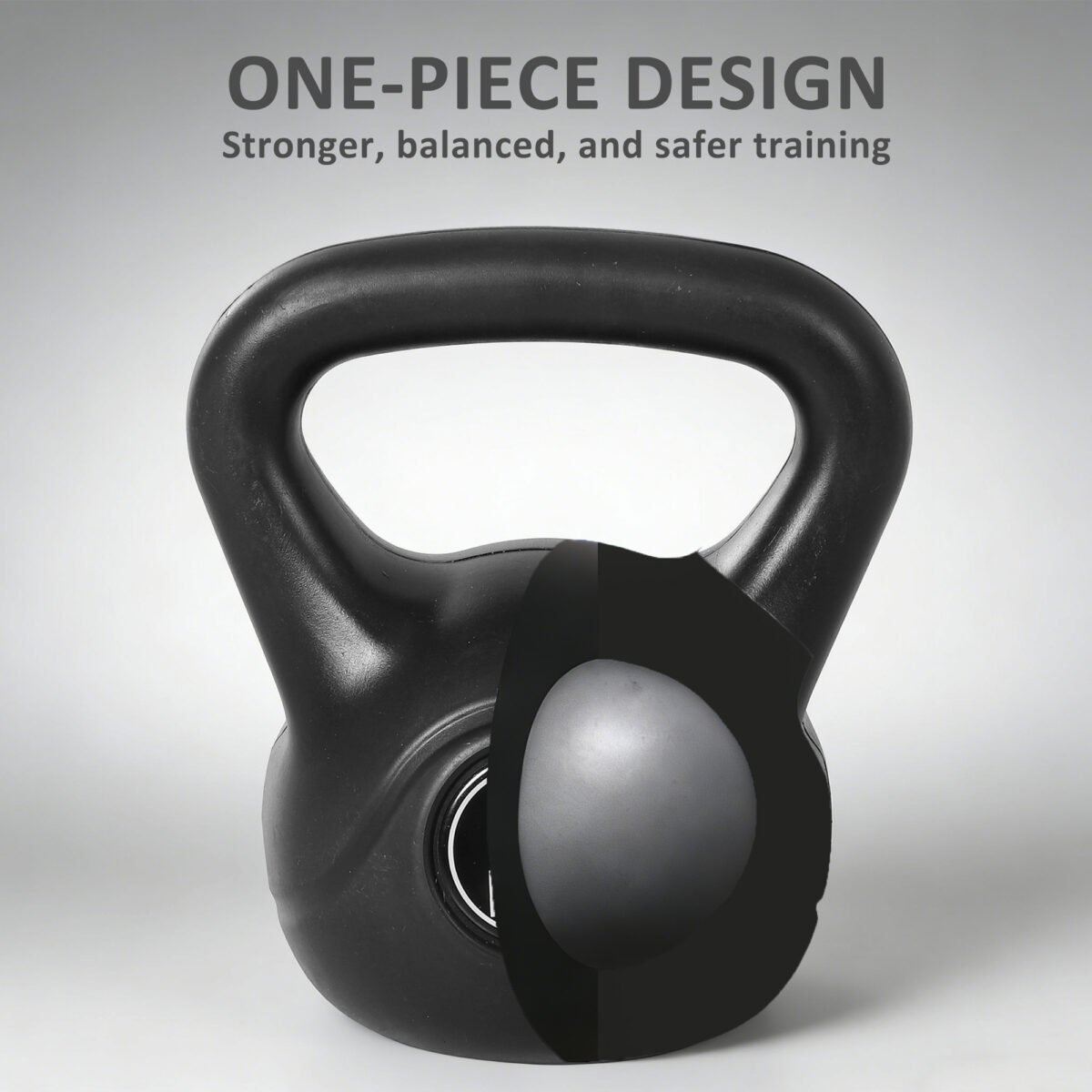Smėliu užpildytas Kettlebell 8 kg – Paveikslėlis 8