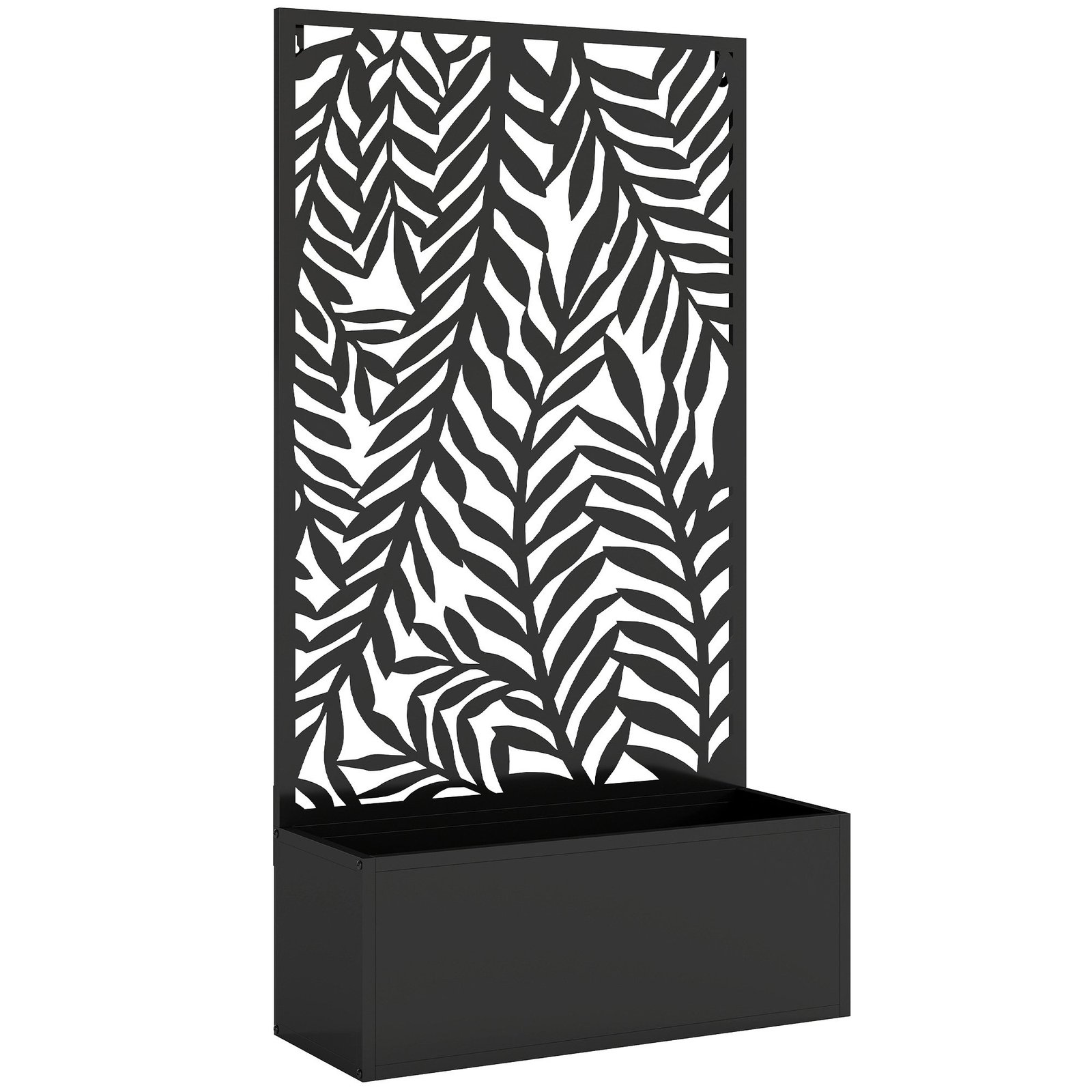 Sodinimo dėžė su grotelėmis privatumui