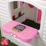 Sodo žaidimų namelis su širdelėmis ir virtuvėle – Paveikslėlis 7