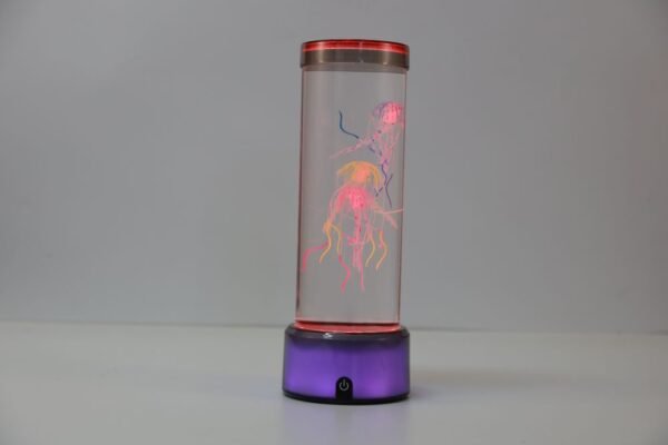 Spalvą keičianti medūzų lempa 33cm