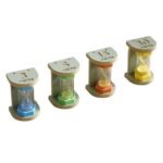 Spalvingas smėlio laikrodžių rinkinys laiko valdymui – Paveikslėlis 5