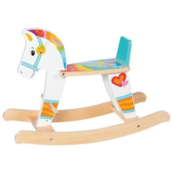 Spalvotas supamasis arkliukas Sunny